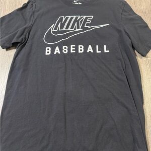 Nike Men's Black Baseball Tee